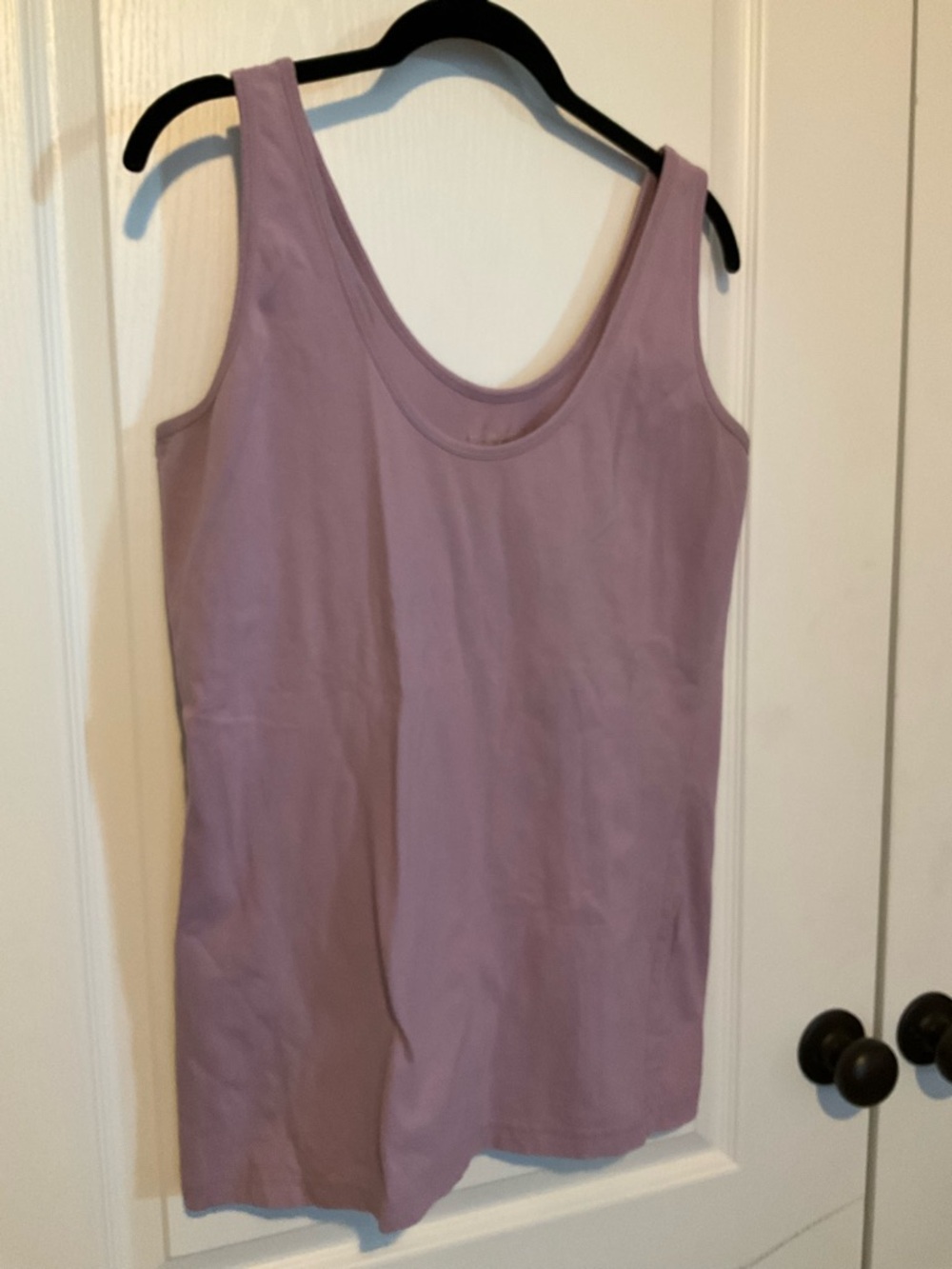 Maurices Purple Scoop Neck Tank Top